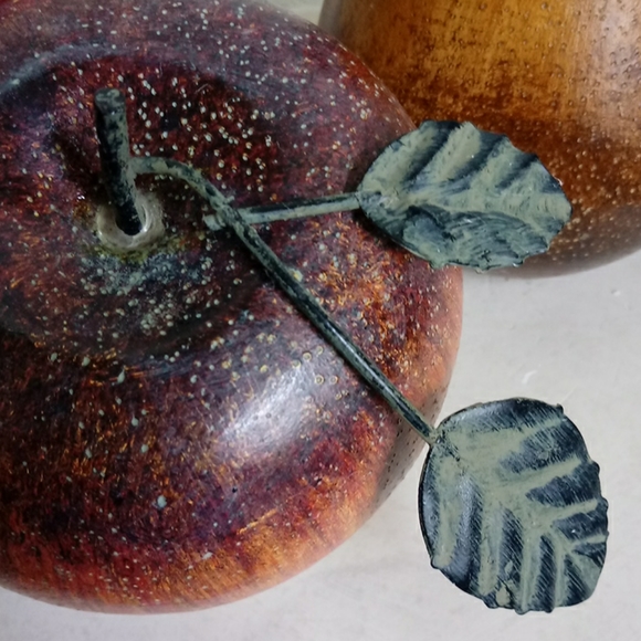 Rustic Boho Apple & Pear Fruit Decor - Picture 8 of 8